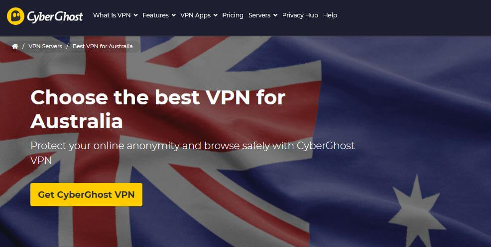 CyberGhost Australia VPN.