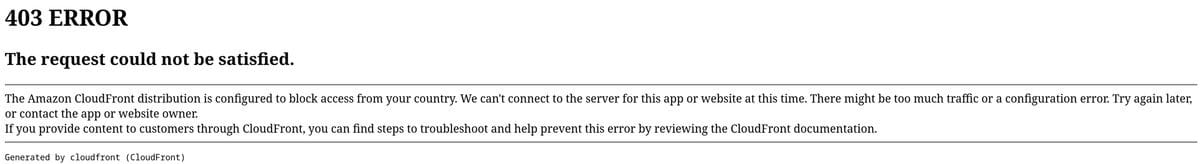 7plus 403 error