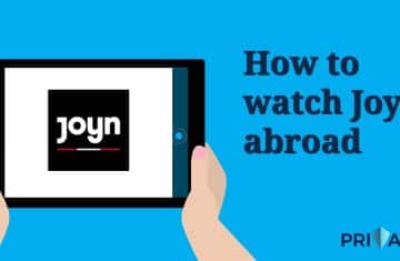 watch Joyn abroad