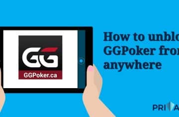 unblock GGPoker anywhere