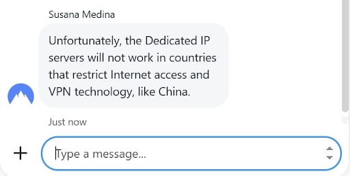 NordVPN China Support Dedicated IP