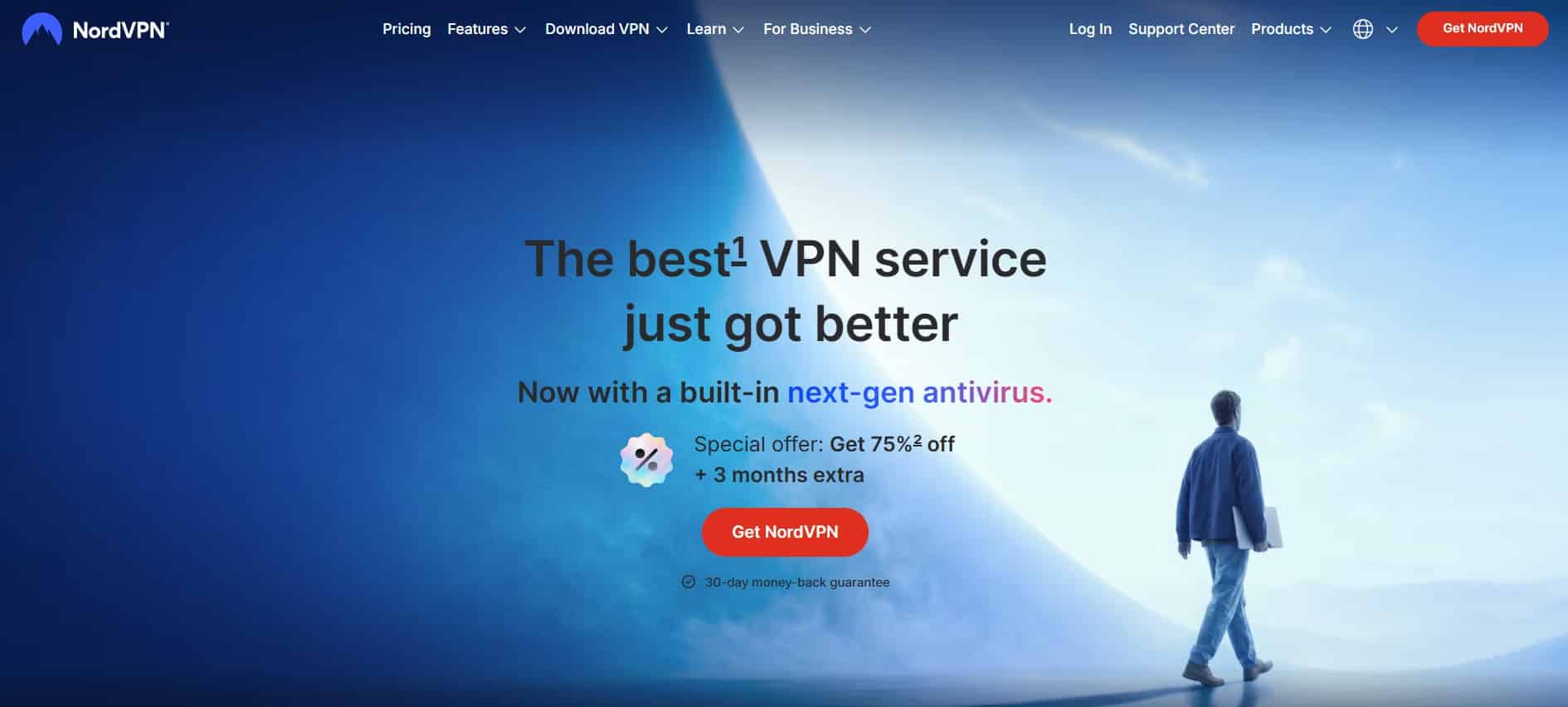 NordVPN Homepage