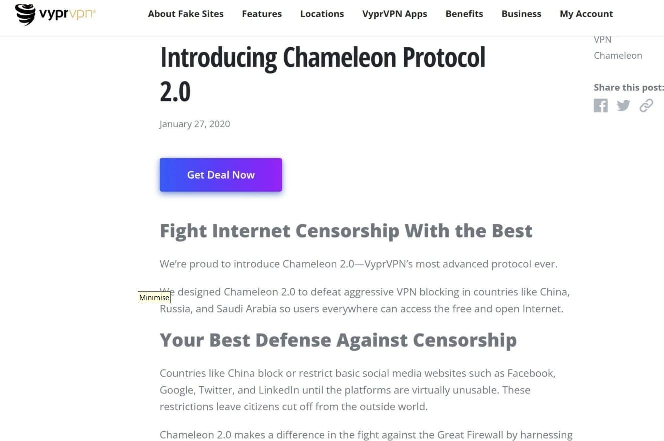 Vyprvpn chameleon protocol