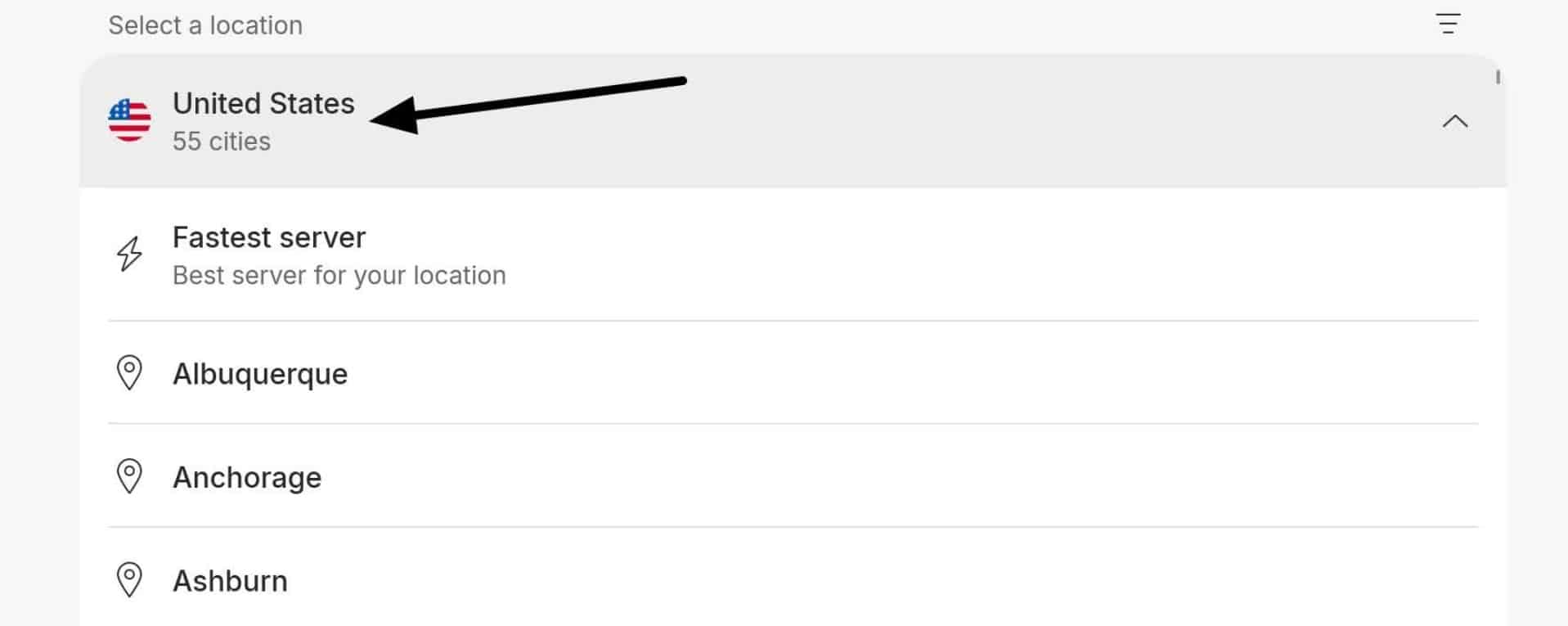NordVPN USA Server
