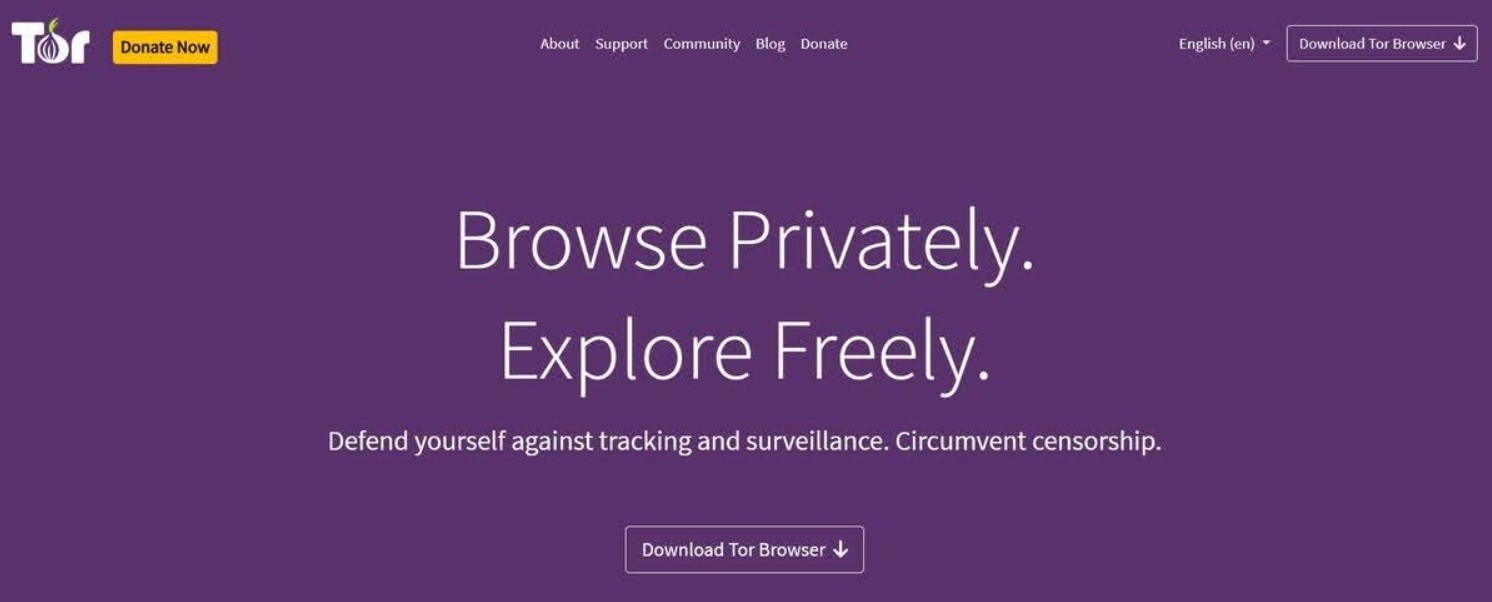 Tor Homepage